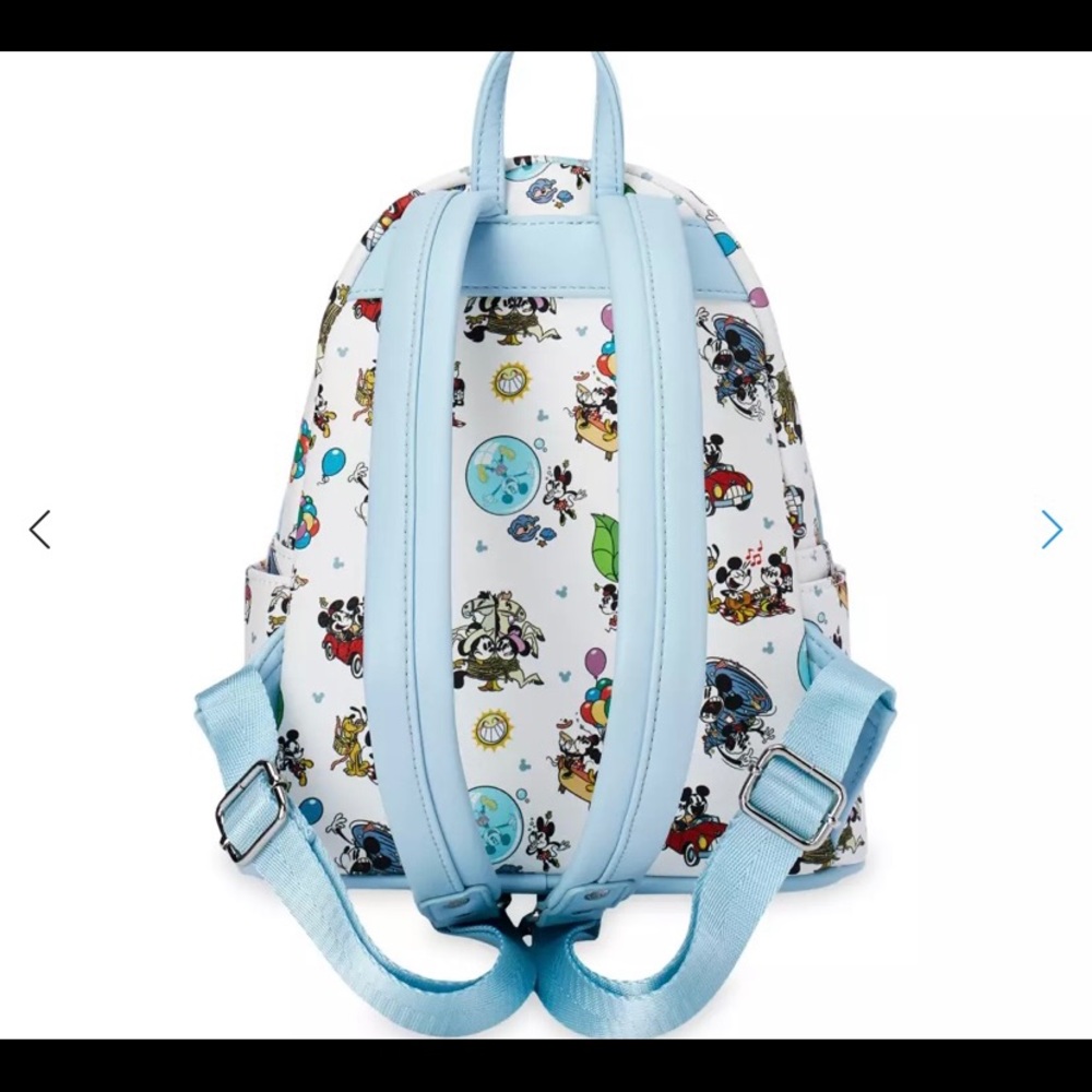 Loungefly Mickey & Minnie Runaway railroad mini Backpack - Picture 3 of 4